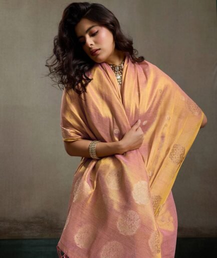 silk blended saree